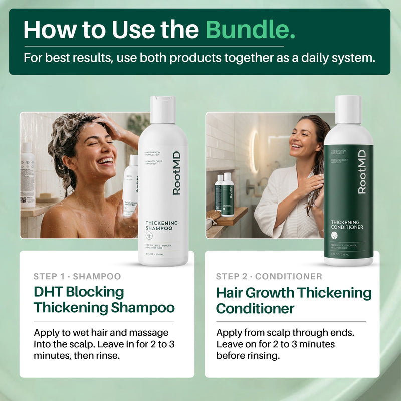 DHT Blocking Shampoo & Conditioner Duo for Thicker, Stronger Hair - Image 2