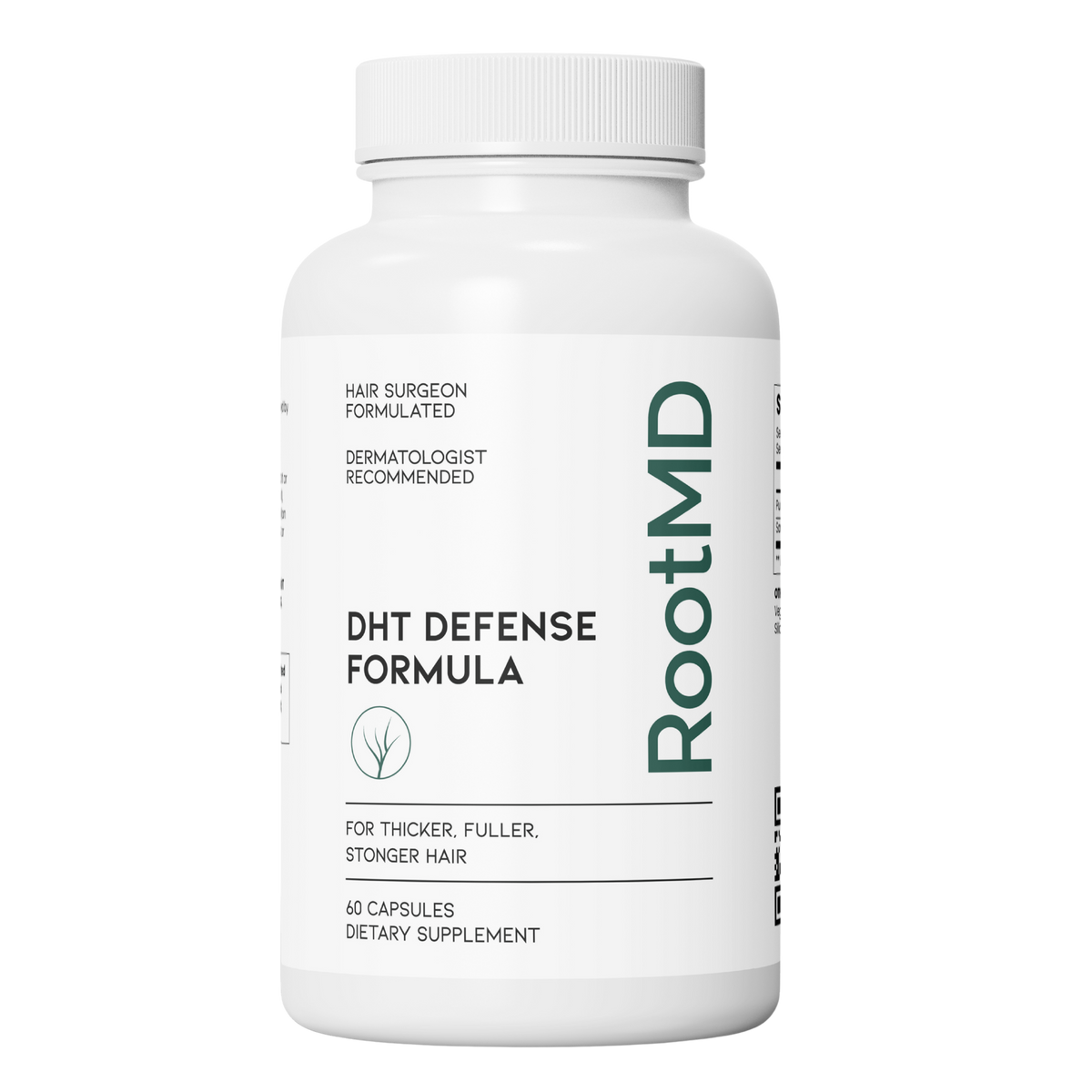 RootMD Natural DHT Defense Formula bottle