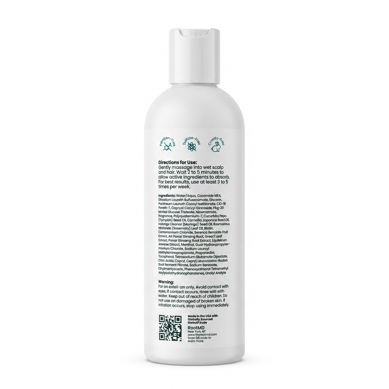 RootMD Thickening Shampoo. DHT Blocker for Thicker, Stronger Hair - Image 7
